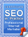 Certified by SEO in Practice