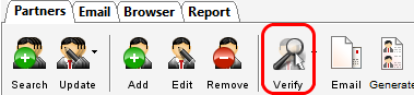 Verify button in LinkAssistant