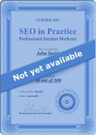 SEO Certificate