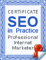 Certified by SEO in Practice