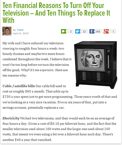 Ten reasons to turn off television