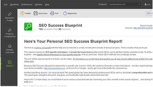 SEO Success Blueprint